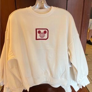 Walt Disney World Holiday Embroidered Pullover Sweatshirt For Women 3X